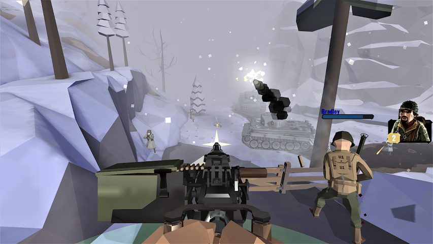 Screenshot 2: World War Polygon: WW2 shooter