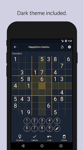 Screenshot 2: Friendly Sudoku - Free Puzzle Game, No Ads