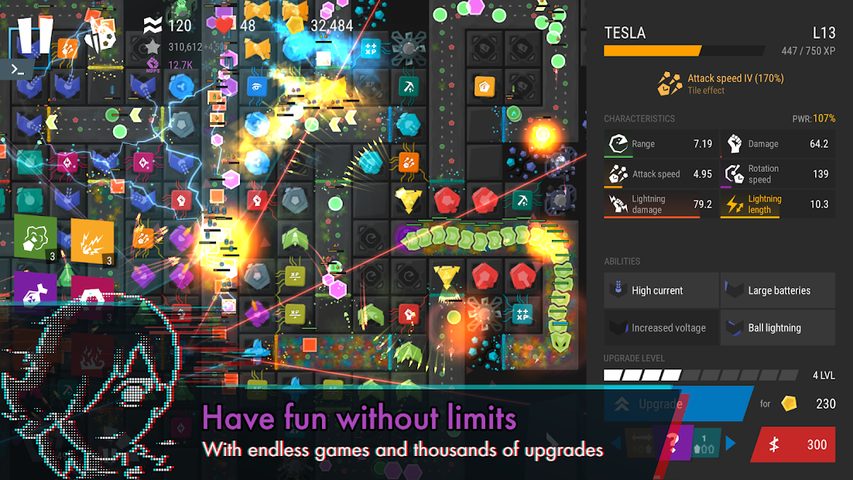 Screenshot 5: Infinitode 2 - Tower Defense