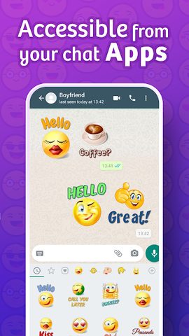 Screenshot 7: WhatsLov Stickers (WASticker)
