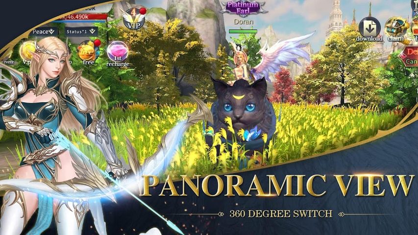 Screenshot 2: Land of Doran - get free VIP