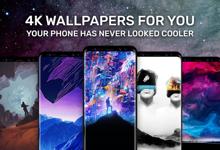 Screenshot 1: Walli - HD, 4K Wallpapers