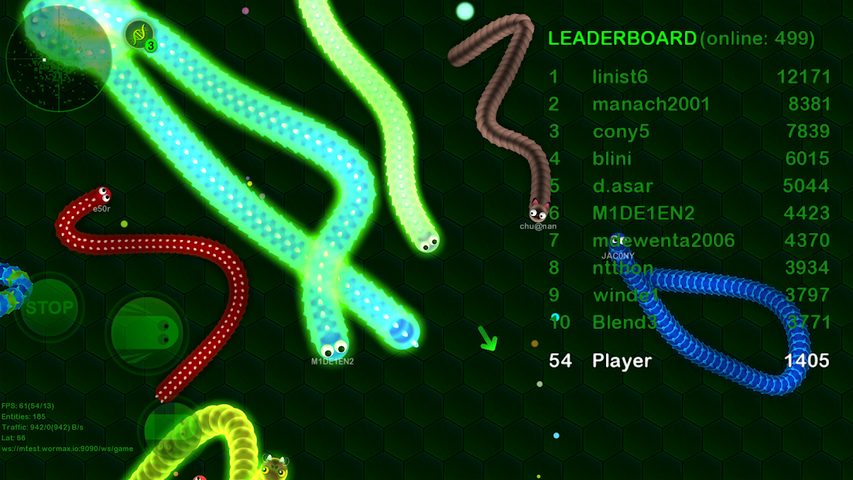 Screenshot 7: Wormax.io