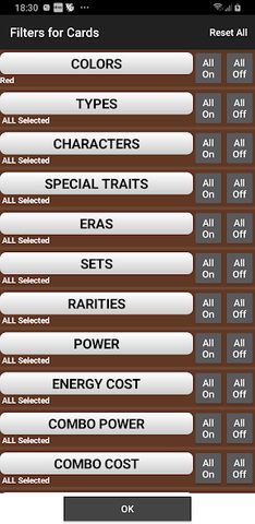 Screenshot 18: Database for Super Ball TCG