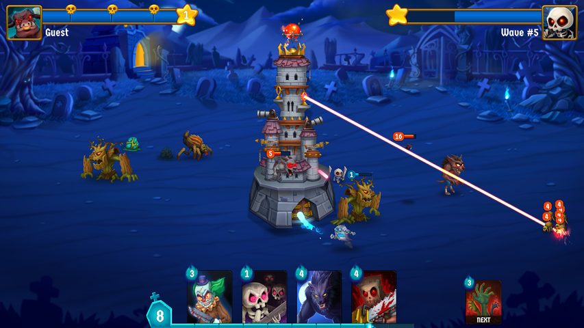 Screenshot 5: Spooky Wars - Castle Defense