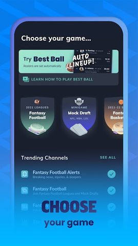 Screenshot 2: Sleeper: Fantasy Football, Basketball, and Esports