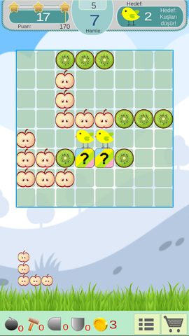 Screenshot 2: Drop Birds! Free Level Based Blog Puzzle