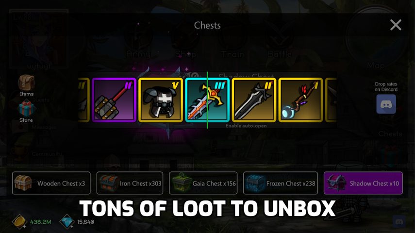 Screenshot 1: Auto Battles Online | Idle PVP