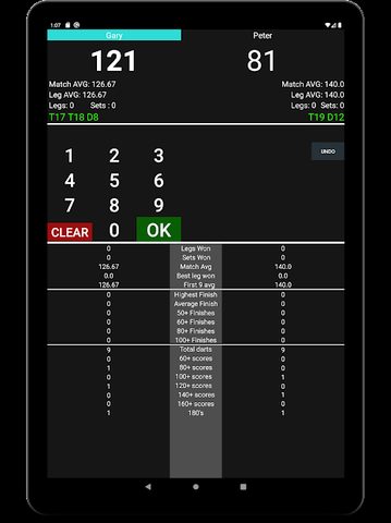 Screenshot 11: Essential Darts Scoreboard