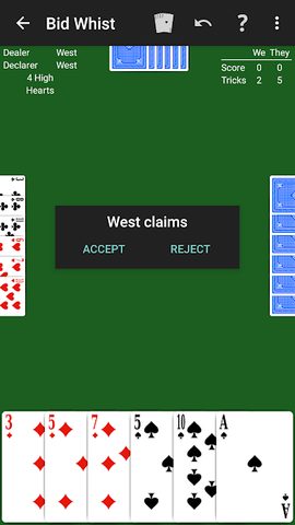 Screenshot 4: Bid Whist by NeuralPlay