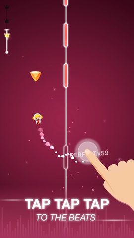 Screenshot 1: Dot n Beat - Hand Speed Test