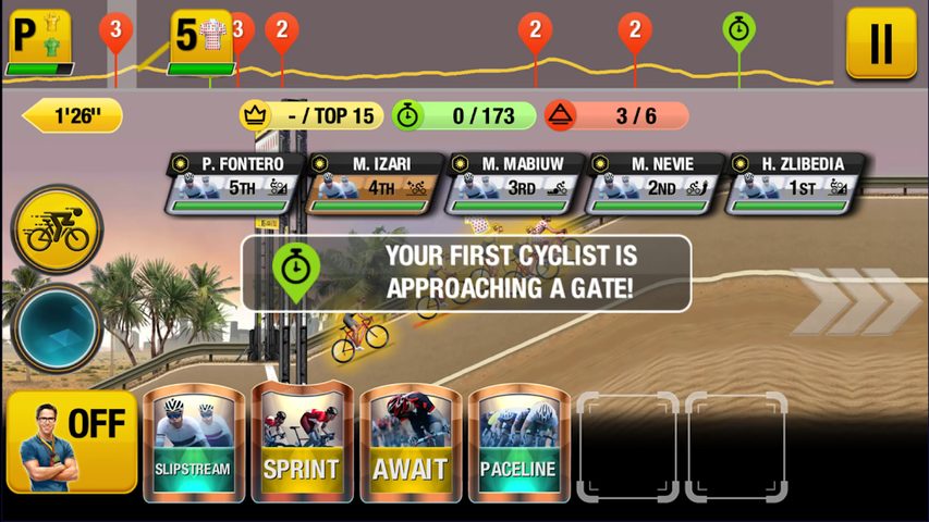Screenshot 1: Tour de France 2021 Official Game - Sports Manager