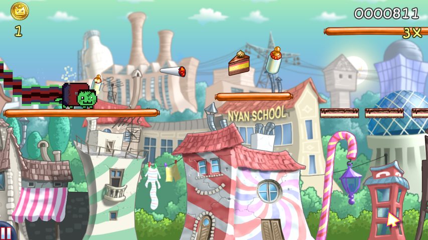 Screenshot 3: Nyan Cat: Lost In Space