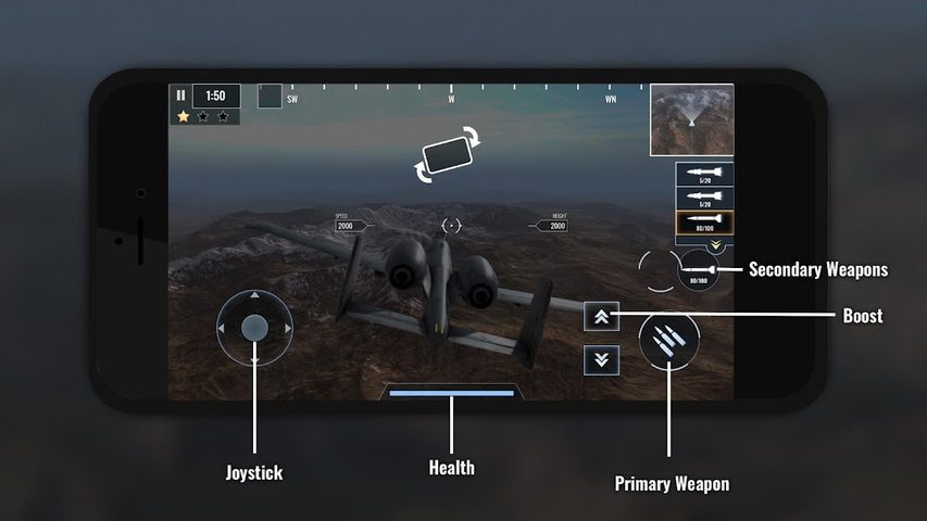 Screenshot 6: Fighter Pilot: HeavyFire