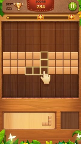 Screenshot 1: Block Puzzle:Brain Training Test Wood Jewel Games
