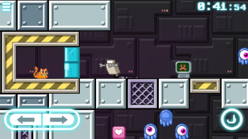 Screenshot 1: Robot Wants Kitty