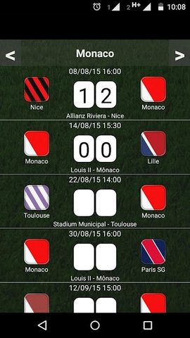 Screenshot 4: Table French League 21/22