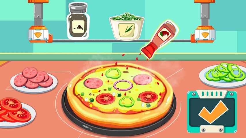 Screenshot 4: Little Panda's Space Kitchen