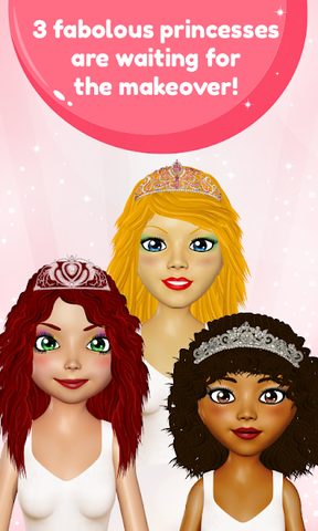 Screenshot 2: Princess Hair & Makeup Salon