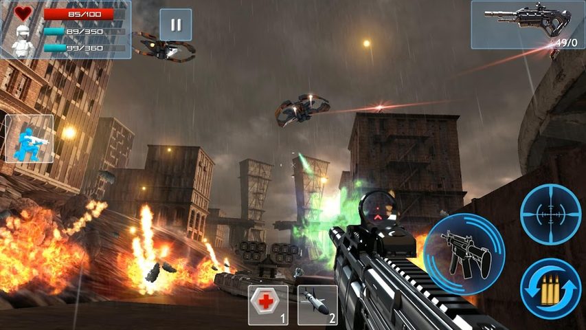 Screenshot 1: Enemy Strike 2