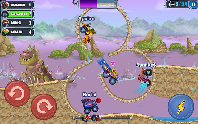 Screenshot 7: Car Eats Car Multiplayer Race