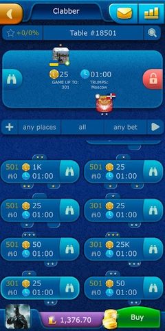 Screenshot 3: Clabber LiveGames online