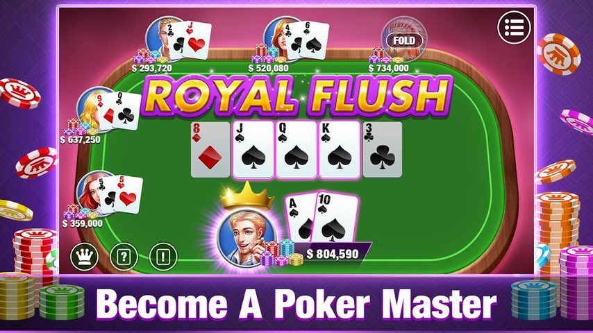 Screenshot 3: Texas Holdem Poker Offline:Free Texas Poker Games