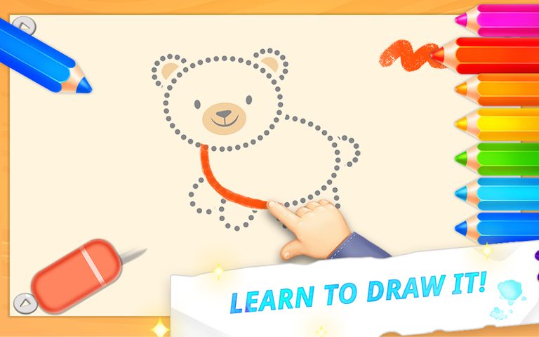 Screenshot 11: Baby drawing for kids - easy animal drawings