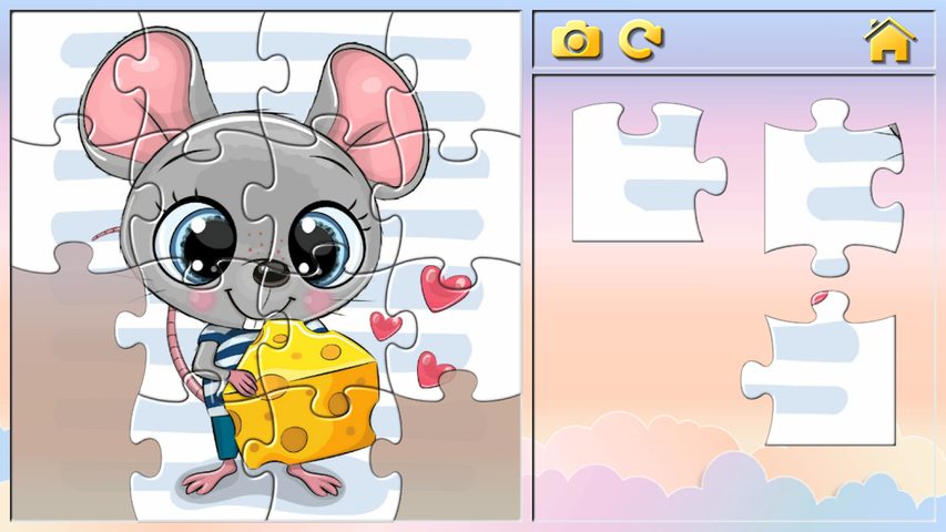 Screenshot 4: Toddler Puzzles for Girls