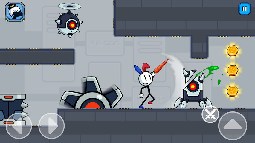 Screenshot 7: Stick Fight - Prison Escape