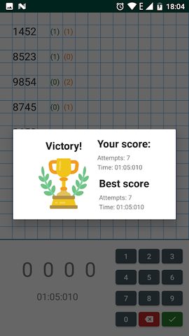 Screenshot 4: Bulls & Cows 2 - Puzzle Game