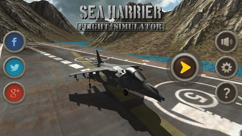 Screenshot 9: Sea Harrier Flight Simulator
