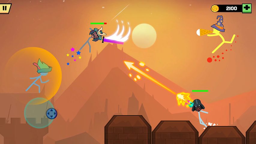 Screenshot 5: Stickman Fight Battle - Shadow Warriors
