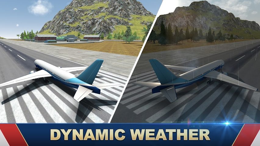 Screenshot 1: Jumbo Jet Flight Simulator