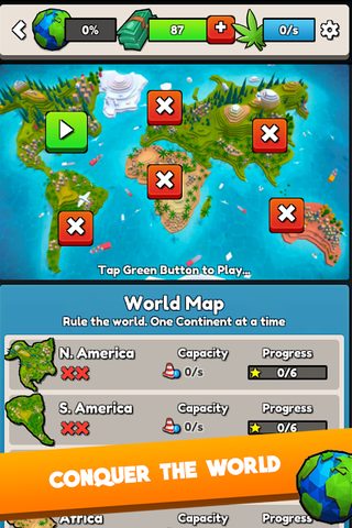 Screenshot 14: Weed War Clicker - Clicker game