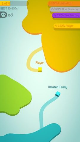 Screenshot 1: Paper.io 2