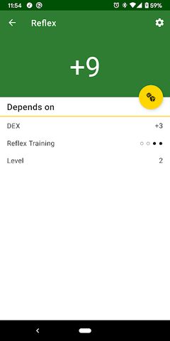 Screenshot 2: Character Sheet for any RPG