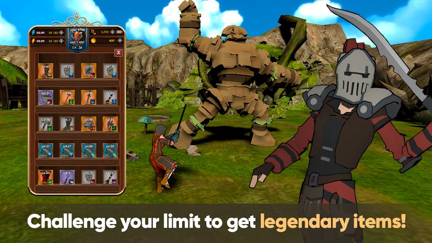 Screenshot 1: The Lone Knight - Action RPG (BETA)