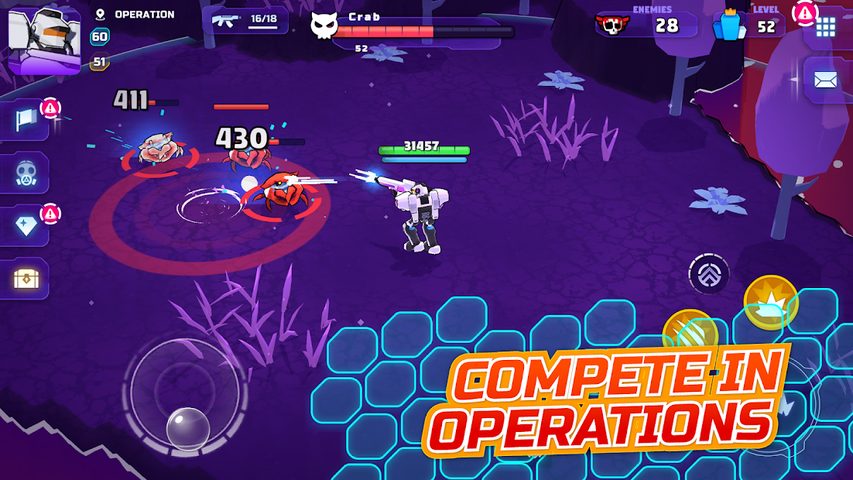 Screenshot 2: Loot Legends: Robots vs Aliens