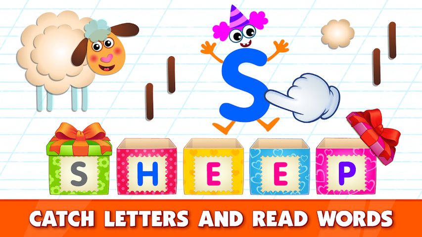 Screenshot 6: Bini ABC games for kids! Preschool learning app!