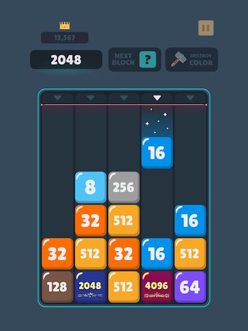 Screenshot 12: Drop & Merge Numbers - Block Puzzle