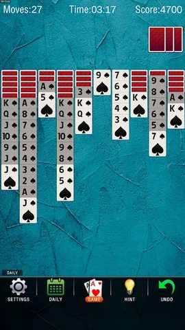 Screenshot 2: Spider Solitaire 2021