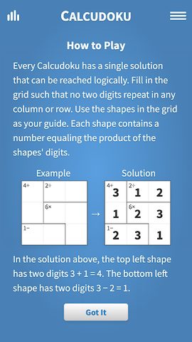Screenshot 3: Calcudoku · Math Logic Puzzles