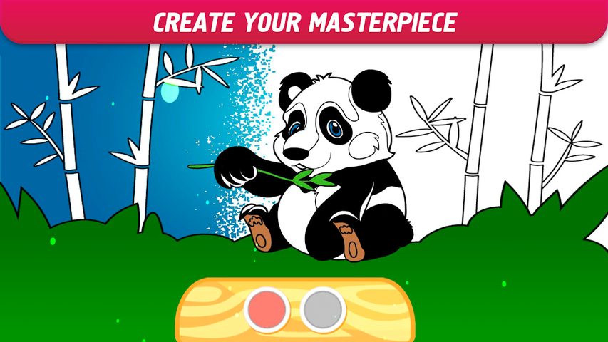 Screenshot 3: Tap to Paint - Baby Сoloring