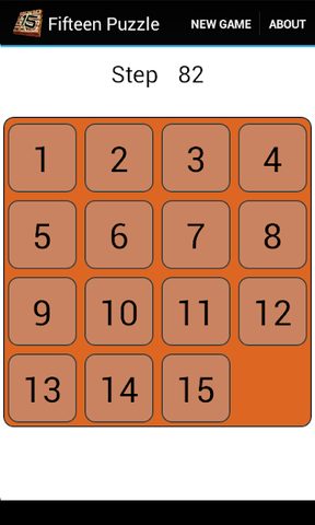 Screenshot 2: Fifteen Puzzle