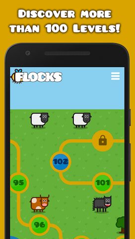 Screenshot 4: Flocks Puzzle Game