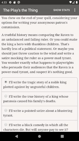 Screenshot 4: The Play's the Thing