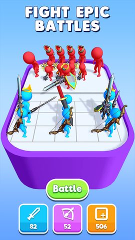 Screenshot 4: Merge Battle 3D
