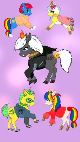 Screenshot 4: Chibi Unicorn Games for Girls