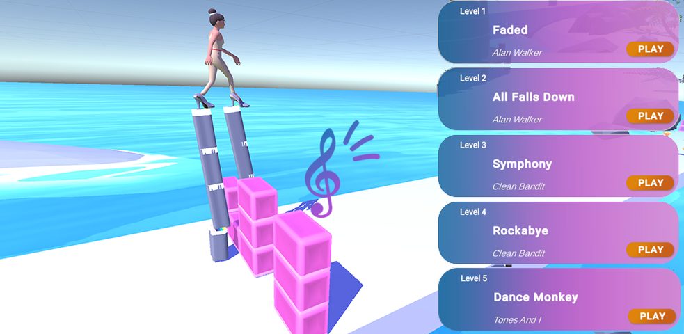 Screenshot 1: Dancing Heels